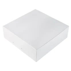 Best BrandNewCake Taartdoos 25x25x8cm. Wit 50st
