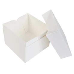 BrandNewCake Taartdoos 20x20x15cm. Wit 50st