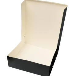 Best BrandNewCake Taartdoos 30x30x10cm. Zwart 3st