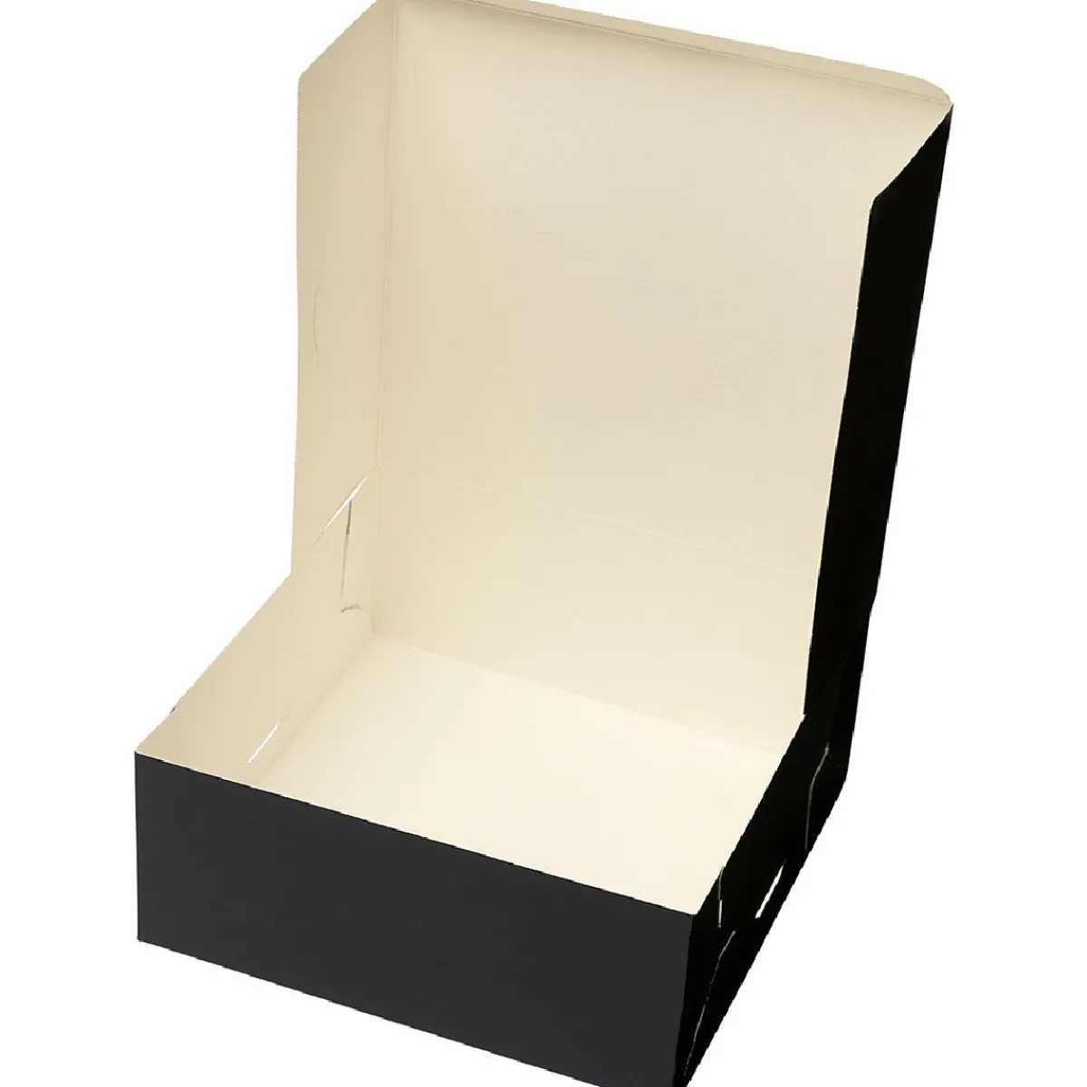 Outlet BrandNewCake Taartdoos 21x21x5cm. Zwart 3st