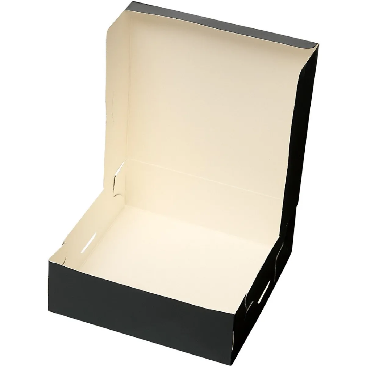 Clearance BrandNewCake Taartdoos 15x15x5cm. Zwart 50st