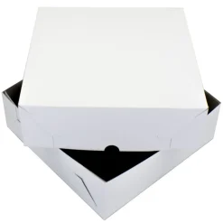 Sale Overig Taartdoos Zwanenhals 30x30x9cm. Wit 10st