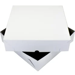 Best Overig Taartdoos Zwanenhals 36x36x9cm. Wit 10st