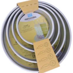 Hot PME Taartpan Rond 5cm(h) Set/4
