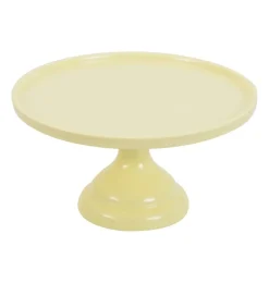 Best Overig Taartplateau Geel Melamine Ø23,5x12cm