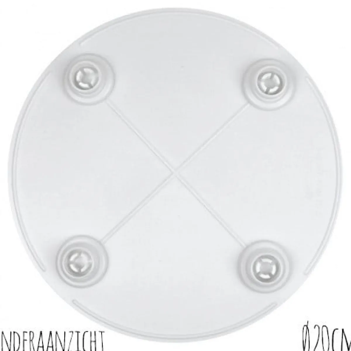 Overig Taartplateau stapel rond Ø20cm