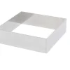 Clearance Overig Taartring RVS Vierkant 20x20x5cm