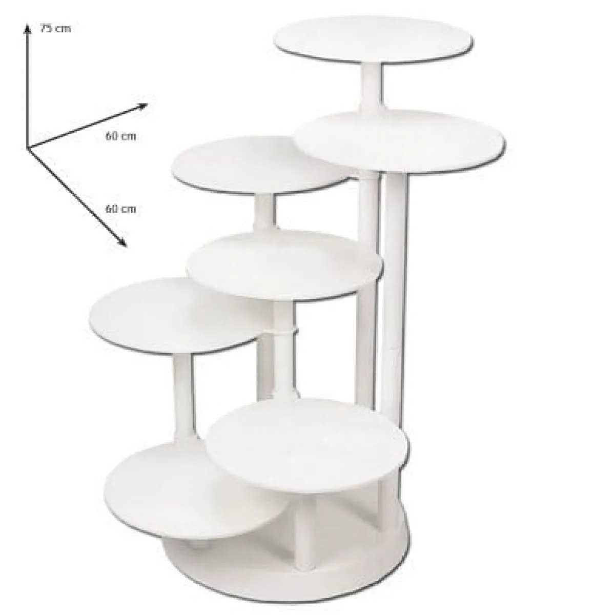 Sale Overig Taartstandaard Kunststof Big Rock 7 etages