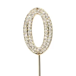 Best Culpitt Taarttopper Diamant Goud #0 45mm**