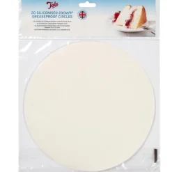 Sale Tala Bakpapier Rond Gesiliconeerd Ø23cm 20st.