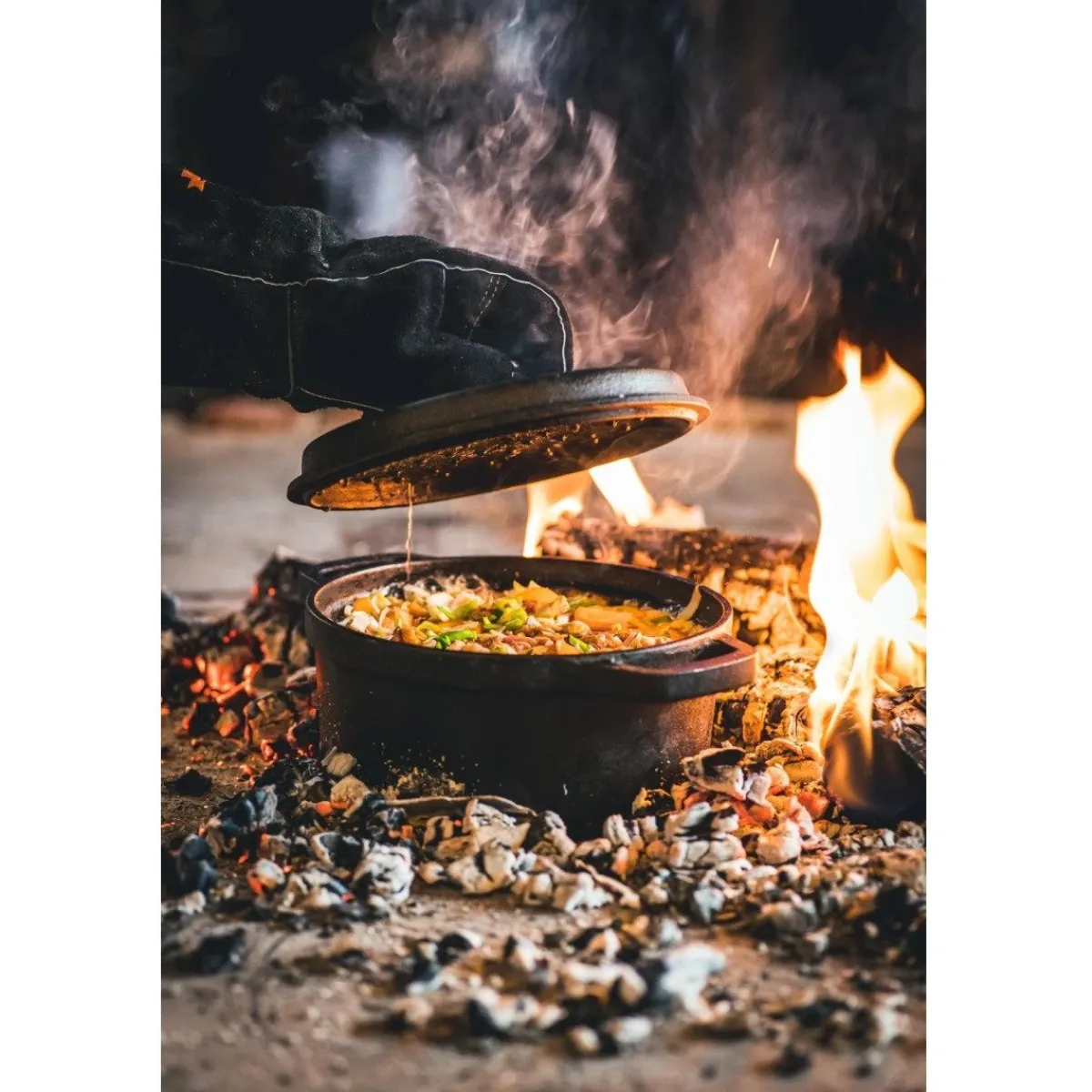 New The Windmill BBQ Pan Gietijzer Ø22cm (2,8L)