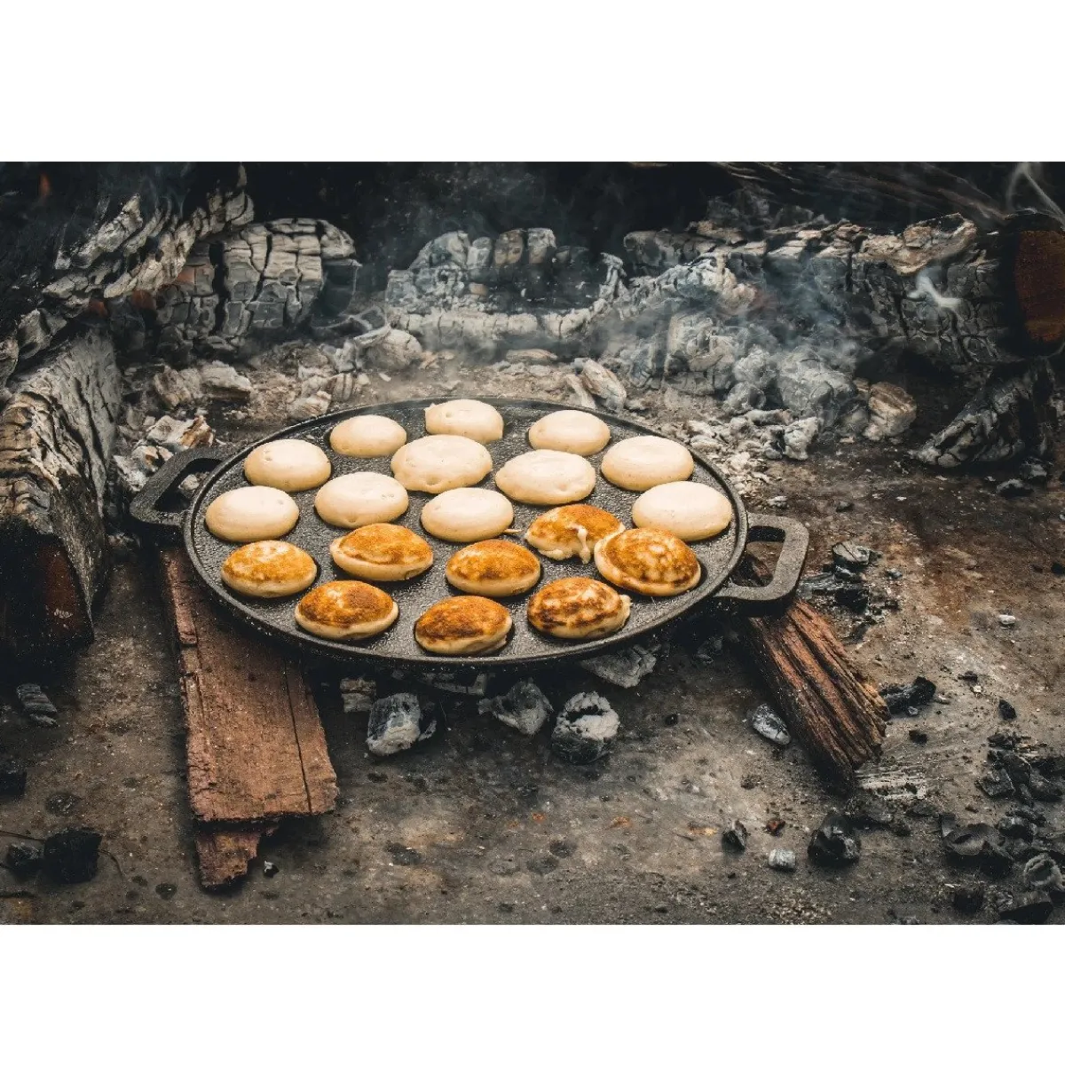 Best The Windmill Poffertjespan Gietijzer Ø24cm