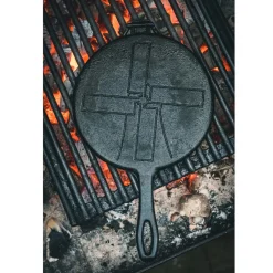 Hot The Windmill Stroopwafelijzer Gietijzer