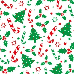 Hot Decora Traktatiezakjes Kerstmis 12,5x3x24(h) cm 20 stuks