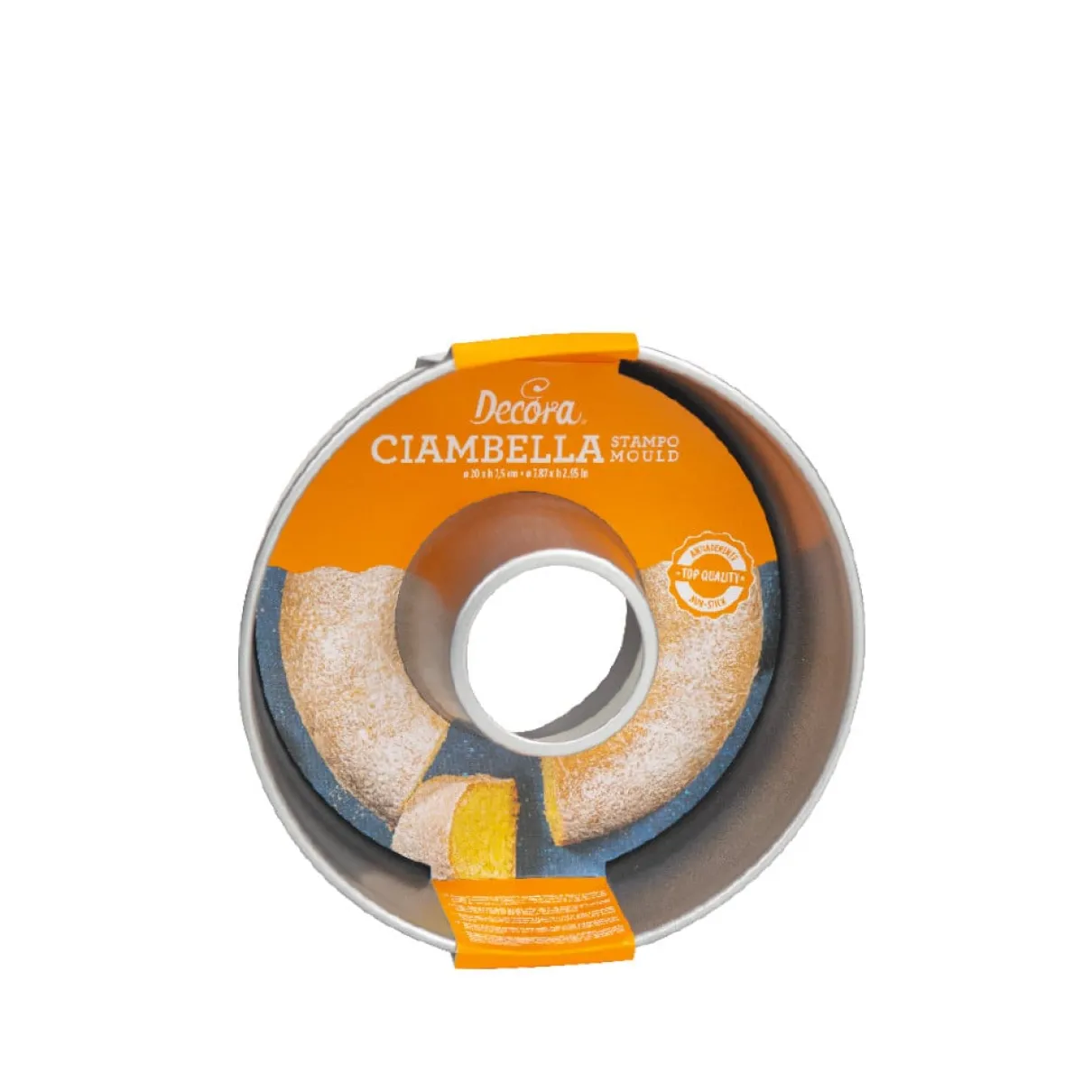 New Decora Tulband Bakvorm Ciambella Ø20x7,5(h) cm