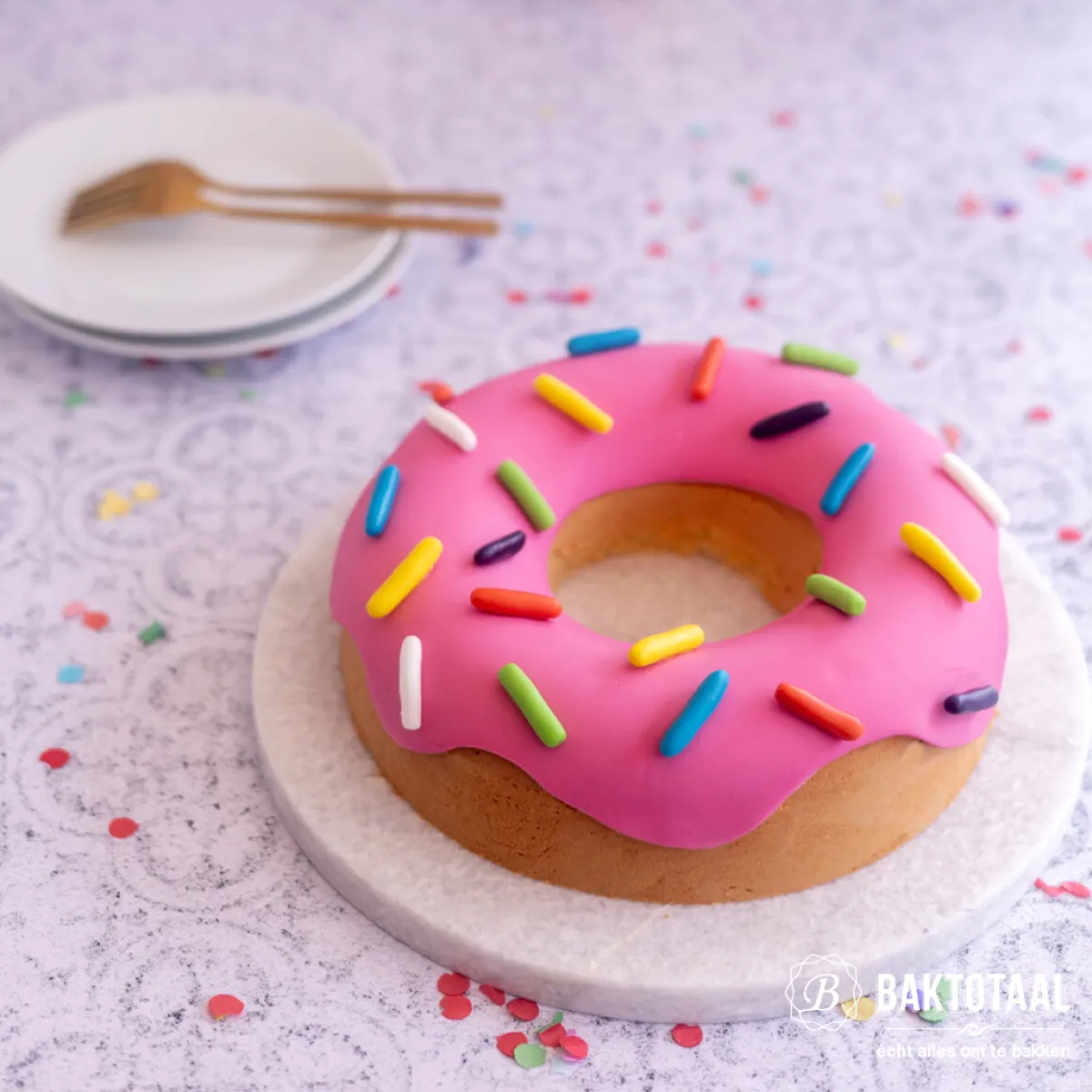 New Decora Tulband Bakvorm Ciambella Ø20x7,5(h) cm