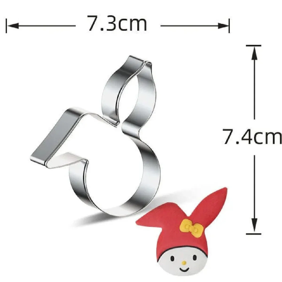 Best Happy Sprinkles Uitsteker RVS Konijn