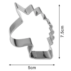 Online Happy Sprinkles Uitsteker RVS Unicorn Hoofd**