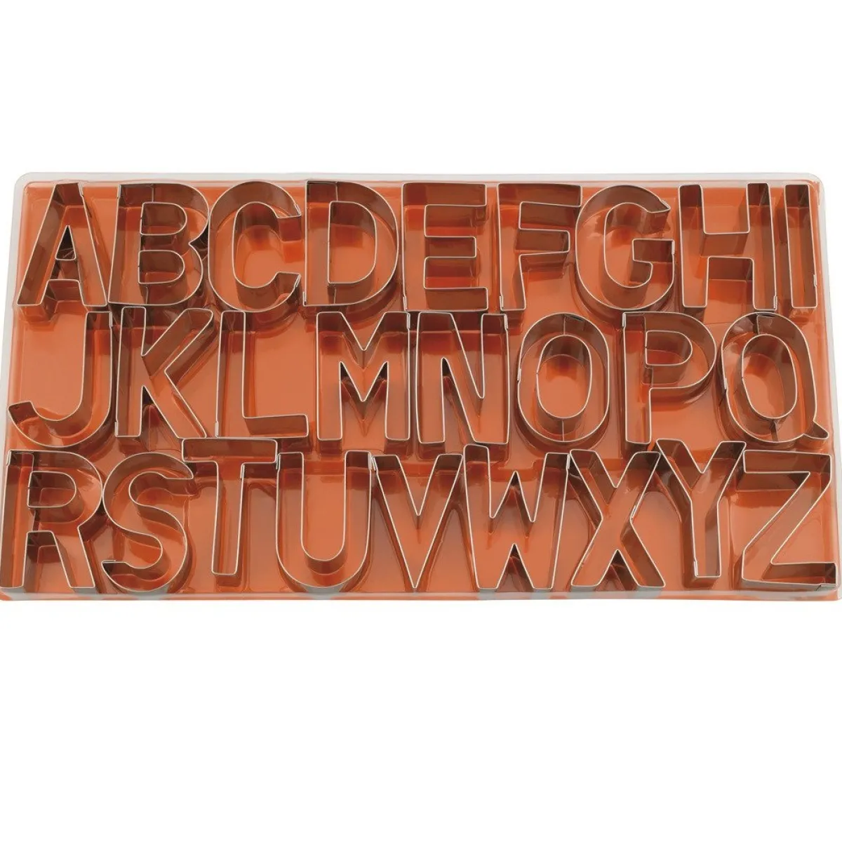 Overig Uitstekerset Alfabet Groot RVS Set/26