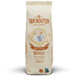 New Van Houten Hot Chocolate Wit 1kg