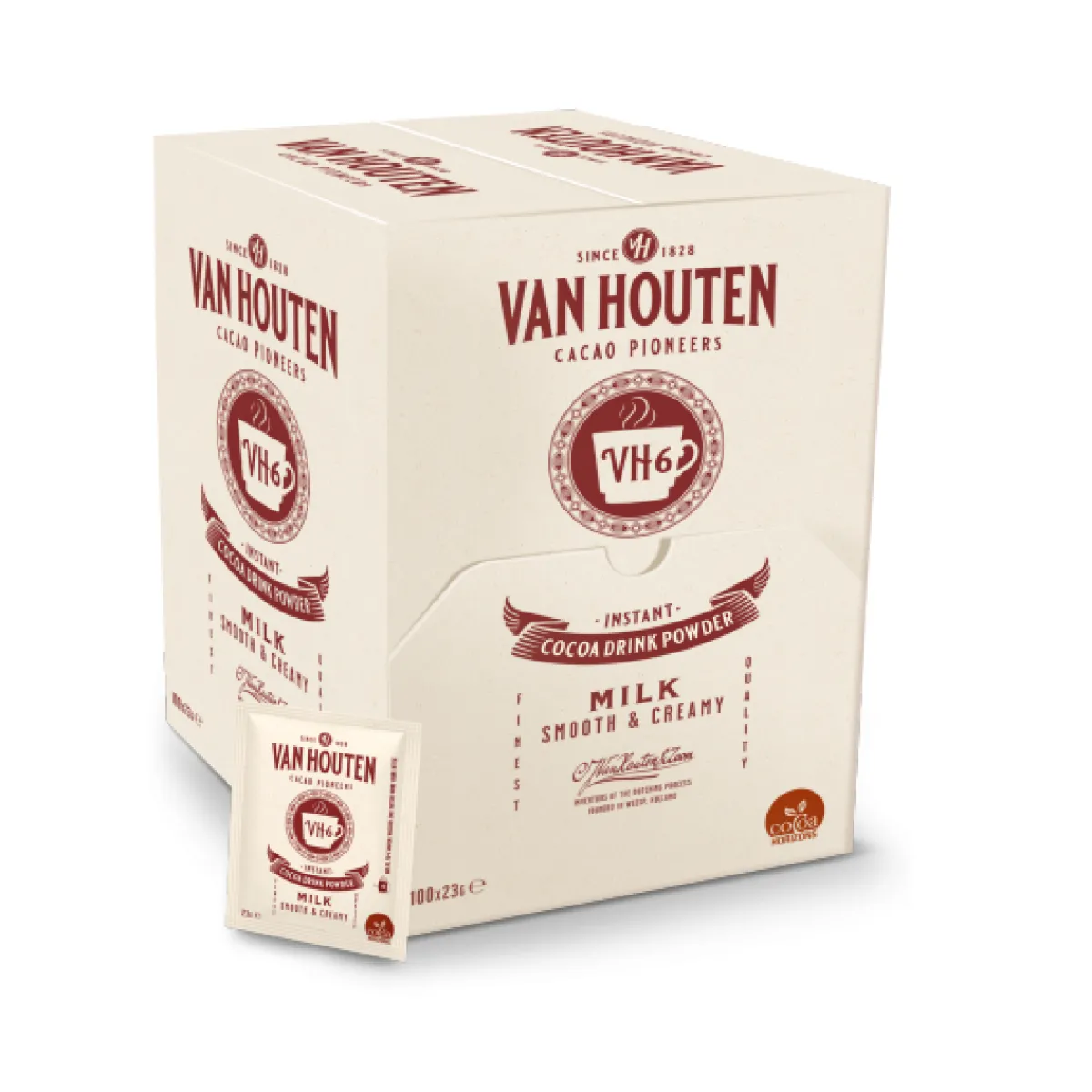 Clearance Van Houten Hot Chocolate sachets 23 gram (100x)