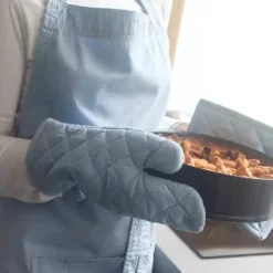 Online Walra Keukenschort Jeans Blauw