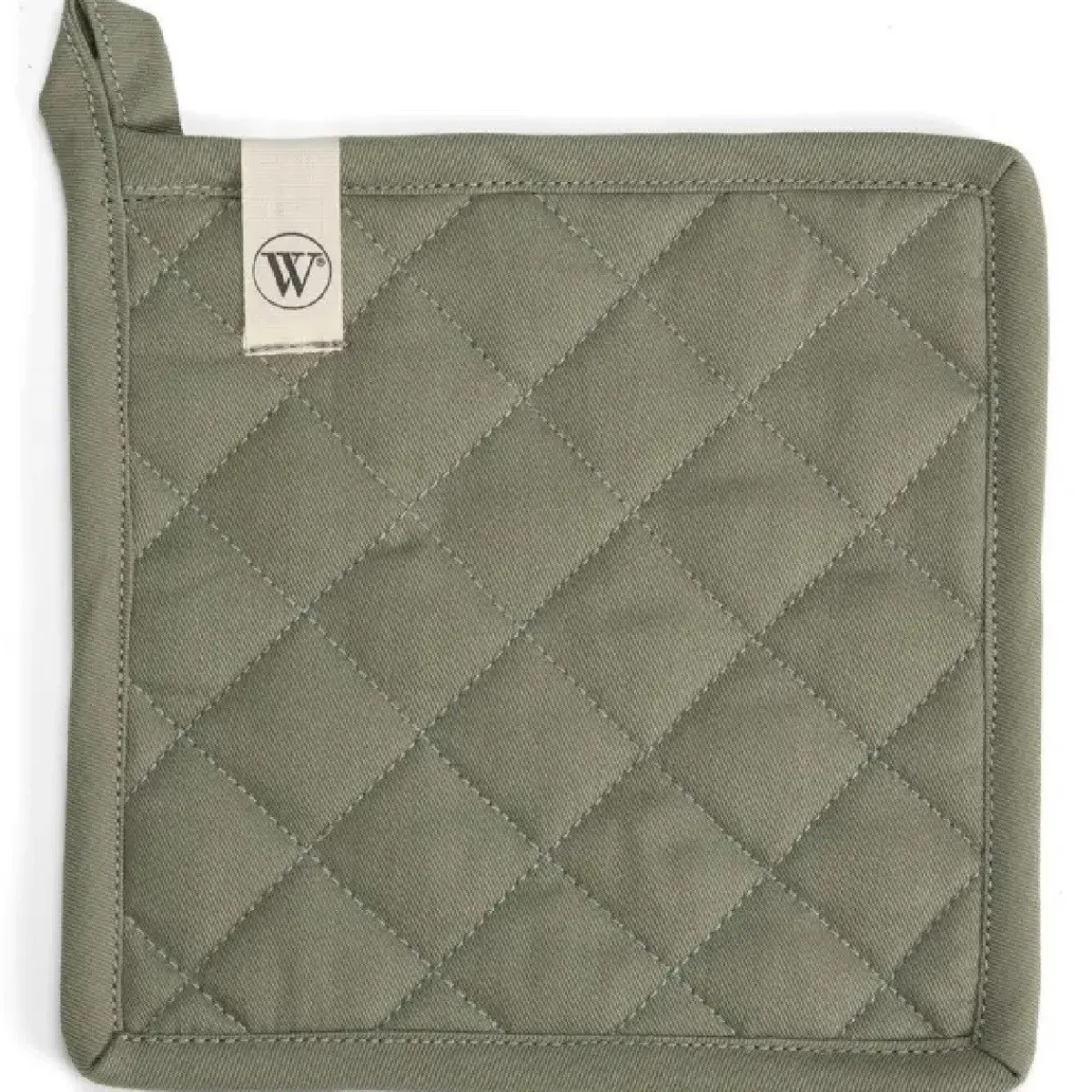 Online Walra Pannenlap Legergroen Set/2