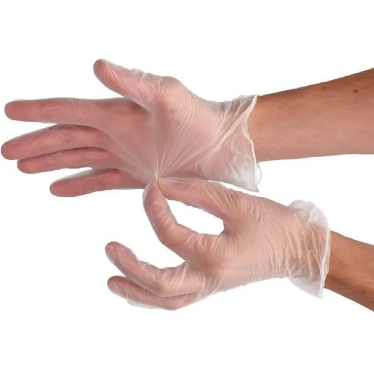 CMT Wegwerp Handschoenen Vinyl Poedervrij Wit XL 100st.