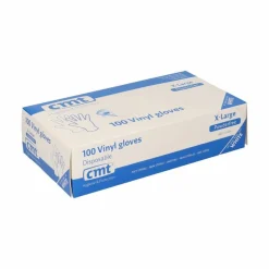 CMT Wegwerp Handschoenen Vinyl Poedervrij Wit XL 100st.