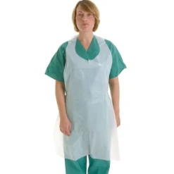 Clearance Wegwerpschort Wit Waterdicht 100st.