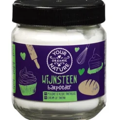 Outlet Your Organic Nature Wijnsteenbakpoeder Biologisch 115 gram