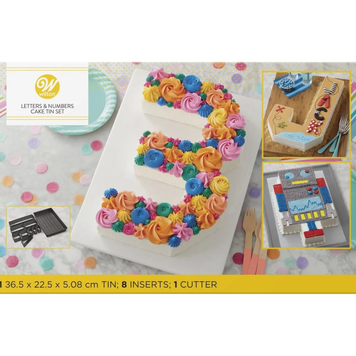Discount Wilton Bakvorm Letters en Nummers