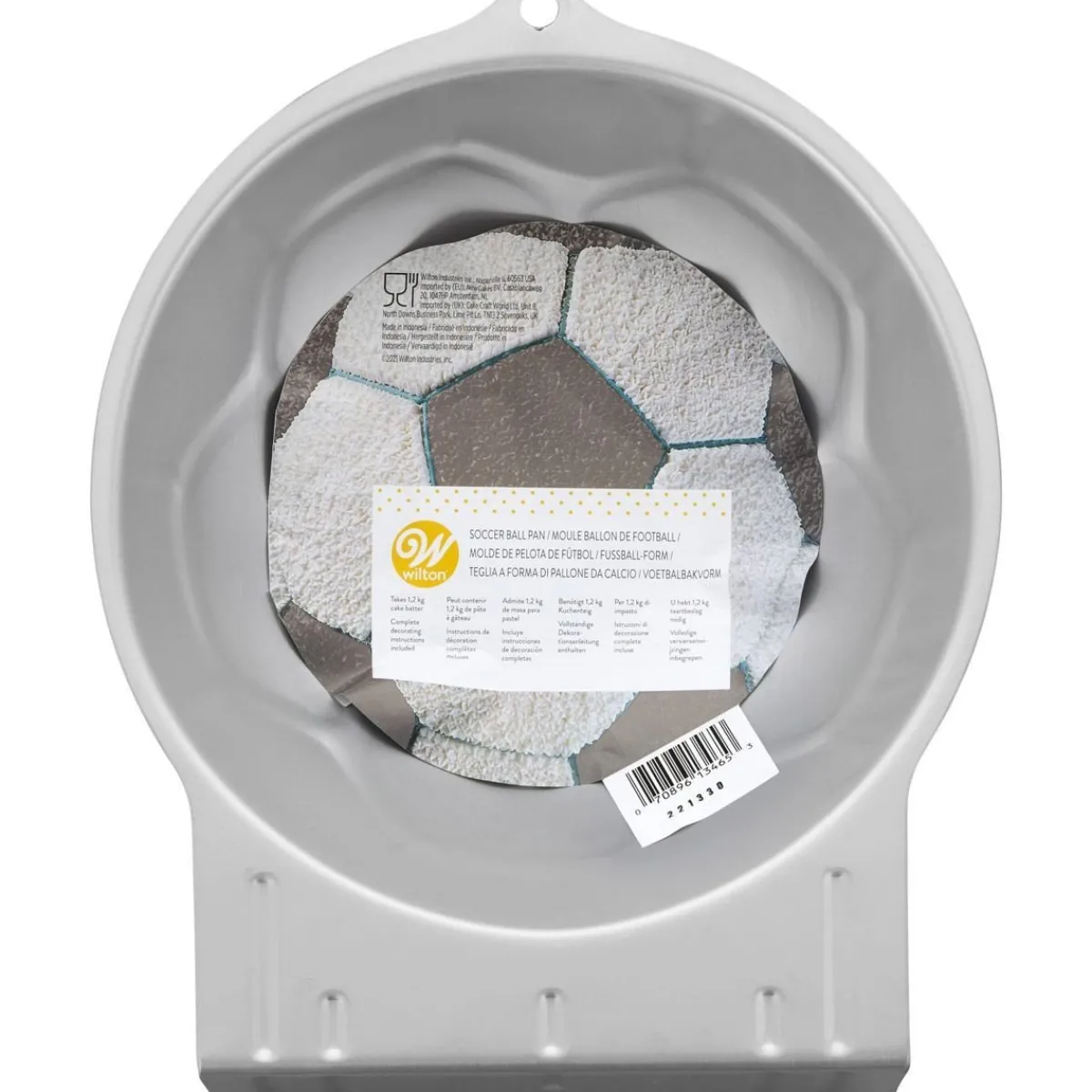 Hot Wilton Bakvorm Voetbal 22x8,57cm