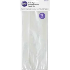 Hot Wilton Cakepops / Lollipop zakjes 10x23cm 25st.