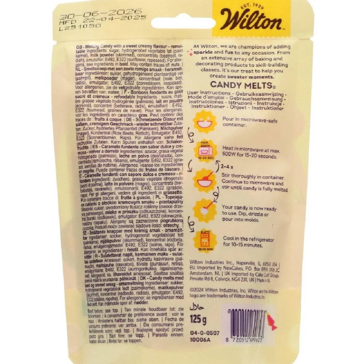 Sale Wilton Candy Melts Roze 125g
