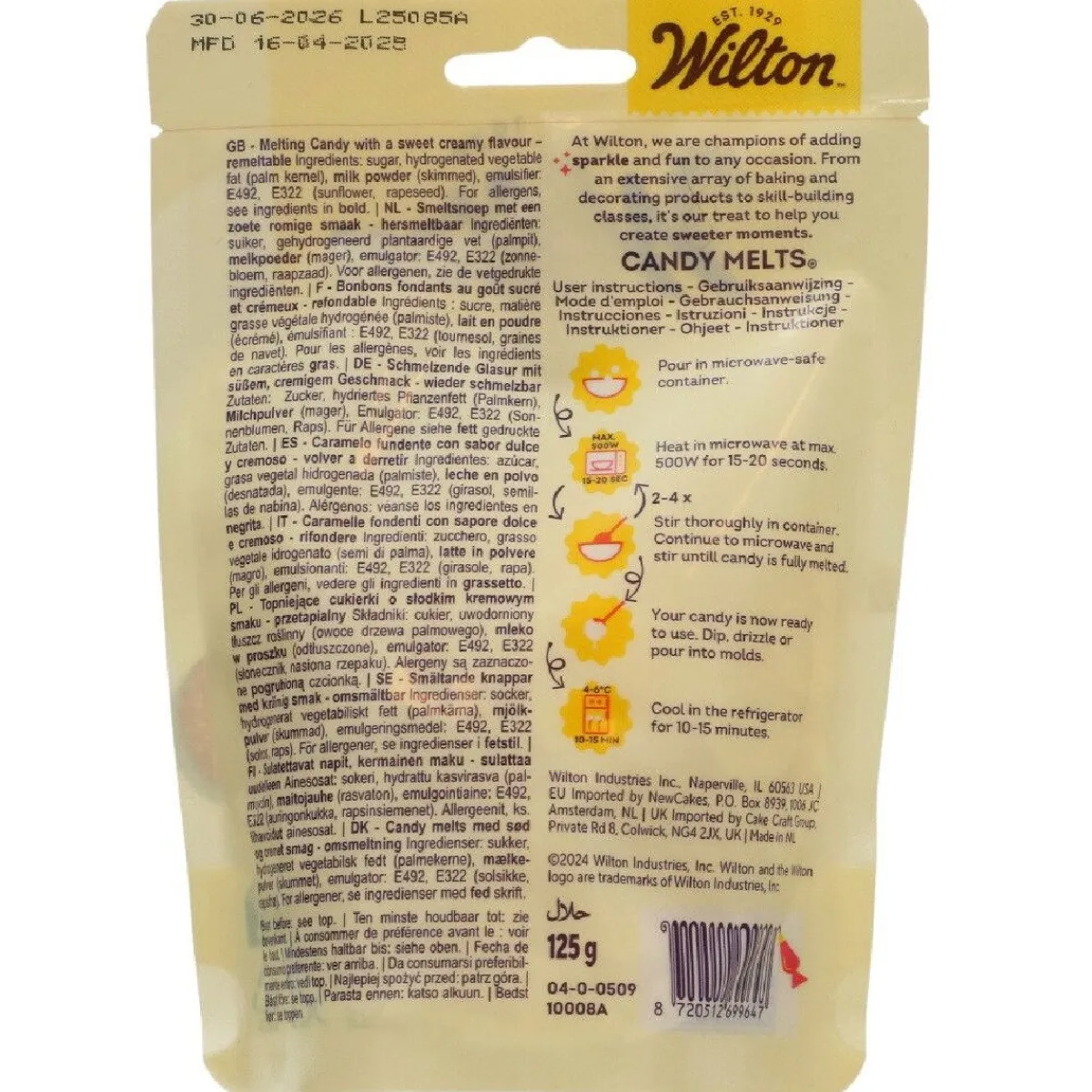 Best Wilton Candy Melts Wit 125g