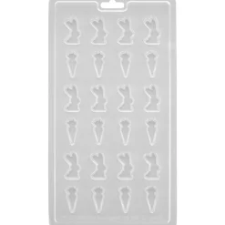 Discount Wilton Chocolademal Wortel & Mini Konijn (24x)