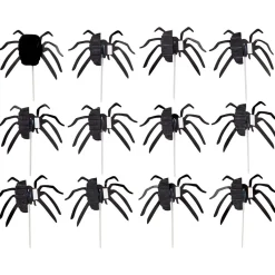 New Wilton Cupcake Toppers Halloween Spinnen 12st