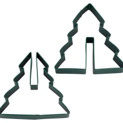 Discount Wilton 3D Koekjesuitsteker Kerstboom Set/2
