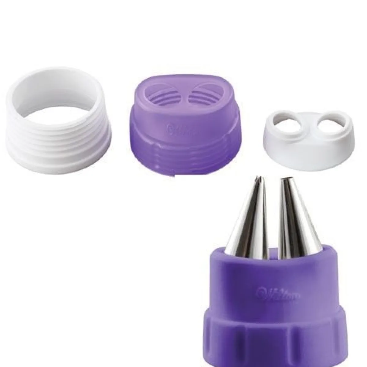 Outlet Wilton Duo Spuitmondjes/Spuitzak Set**