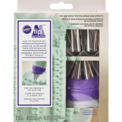 Outlet Wilton Duo Spuitmondjes/Spuitzak Set**