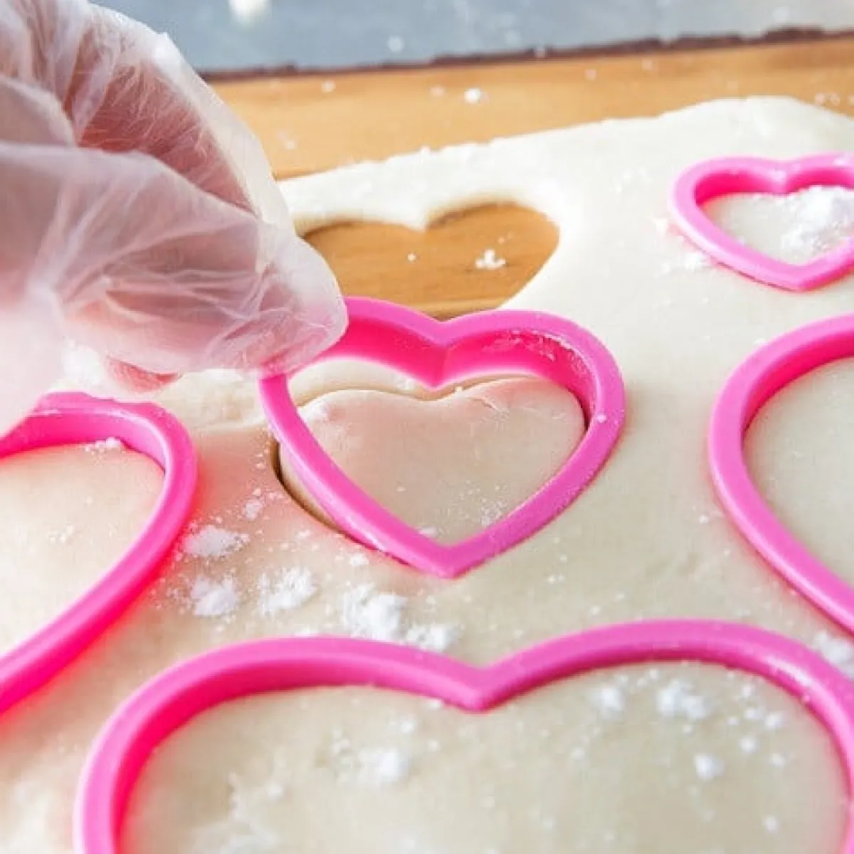 Clearance Wilton Hartjes Koekjesuitsteker Glad Set/6