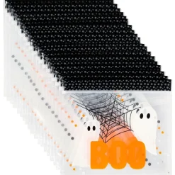 Clearance Wilton Hersluitbare Traktatiezakjes Halloween Boo 20st