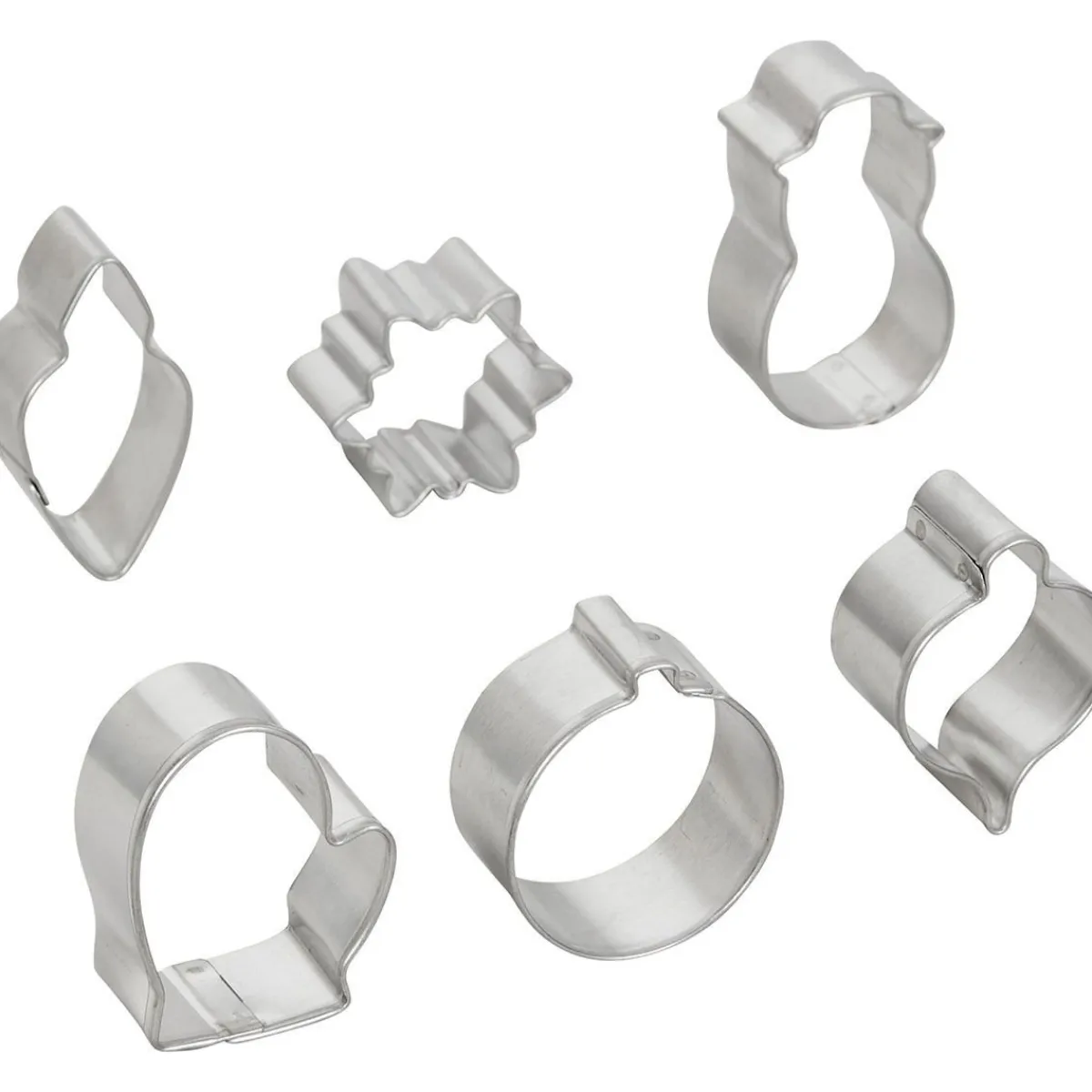 Best Wilton Koekjesuitsteker Kerstboom Set/6**