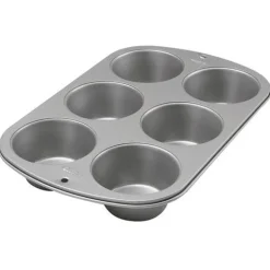 Online Wilton Muffin / Cupcake Bakvorm Jumbo 6 stuks