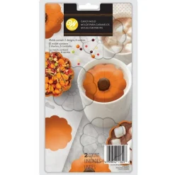 Wilton Plastic Bonbonvorm Choco Bomb Pompoen Set/2