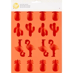 Hot Wilton Siliconen Candy Mold Ananas/Cactus/Flamingo
