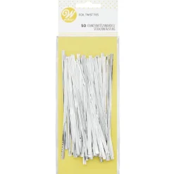 Discount Wilton Sluitclips Zilver 7,5cm 50st.