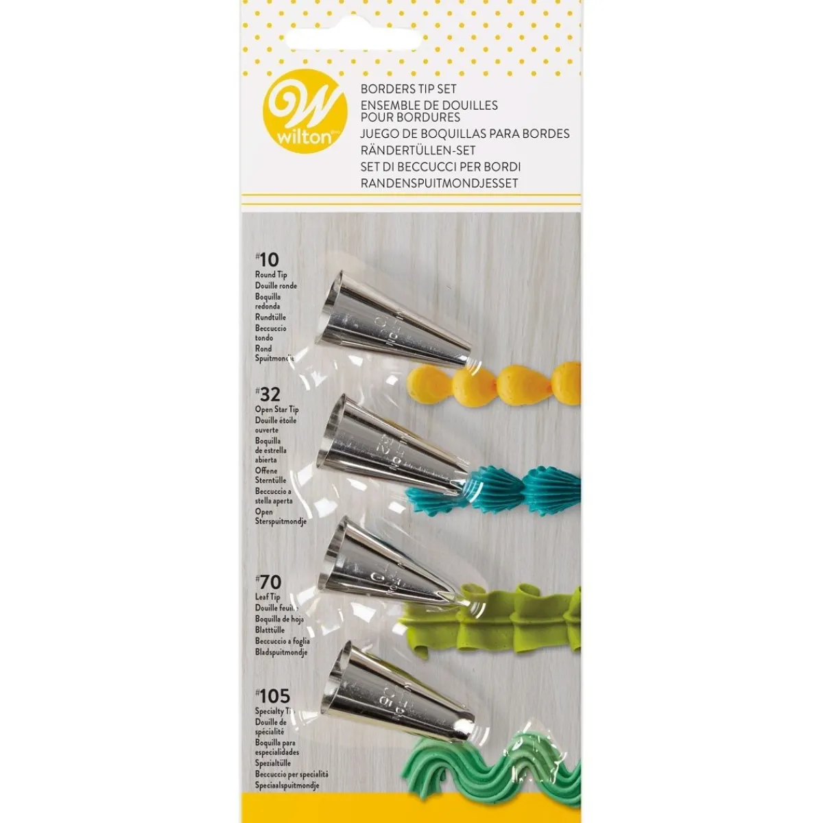 Online Wilton Spuitmondjes Set/4