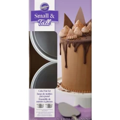 Clearance Wilton Taartpan Rond 'Tall & Small' Ø15x5cm Set/2